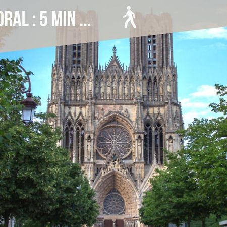 Centre - Parking - Cathedrale Lejlighed Reims Eksteriør billede